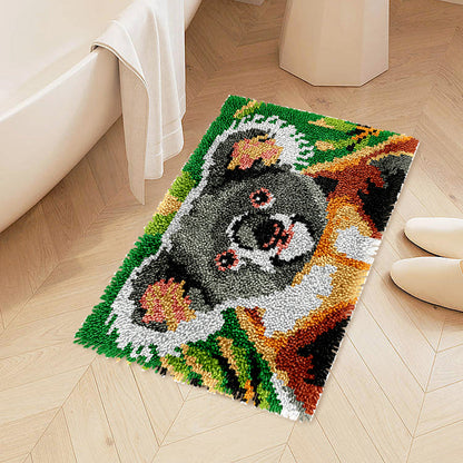 Lovable Koala Latch Hook Rug Kit
