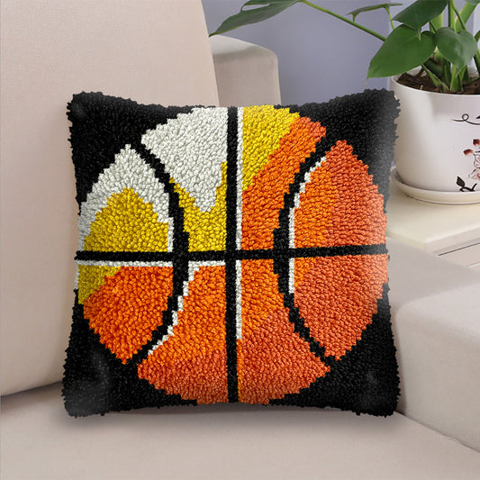 Veirousa Basketball Latch Hook Pillow Kit