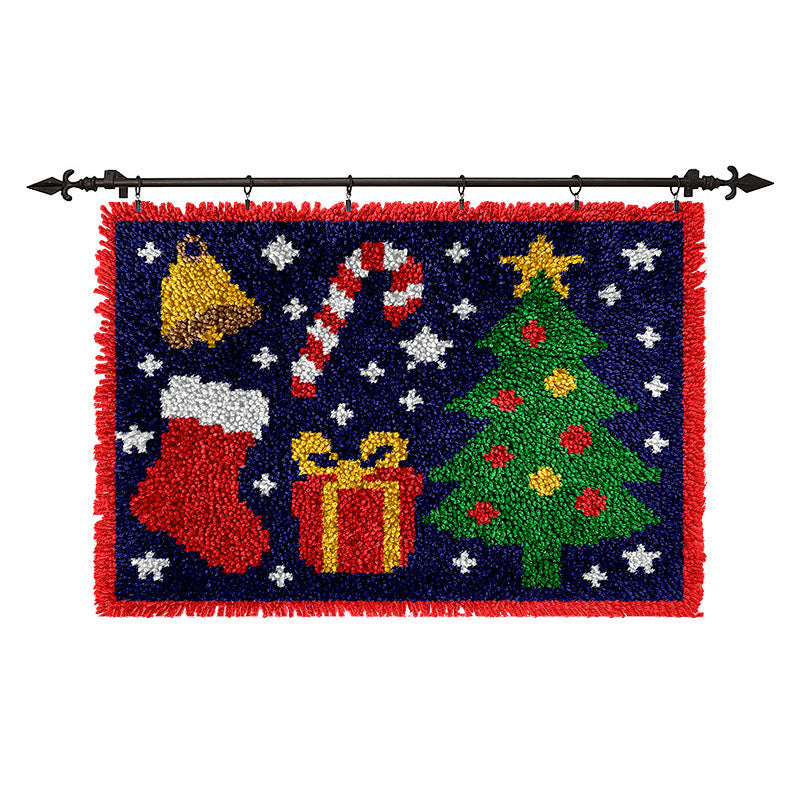 Veirousa Christmas Season Latch Hook Rug Kit