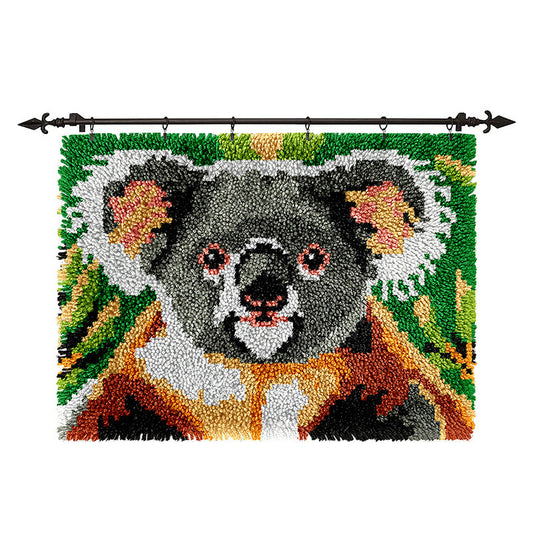 Veirousa Lovable Koala Latch Hook Rug Kit